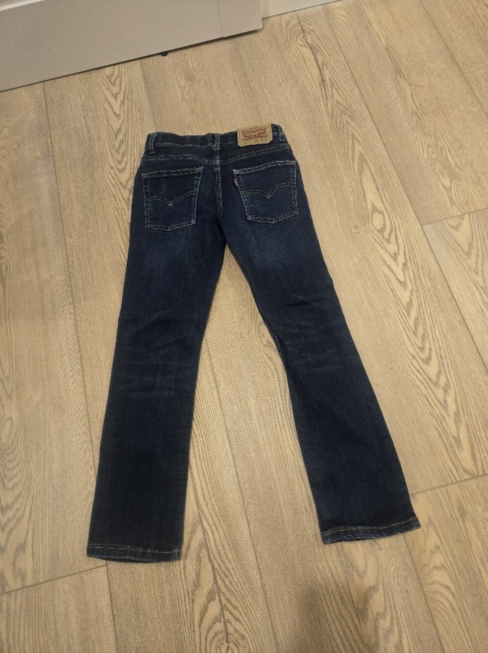 Levi's 511 Boy's Slim Straight Jeans in Dark Indigo, Size 10R, W25, L26 - Picture 1 of 7